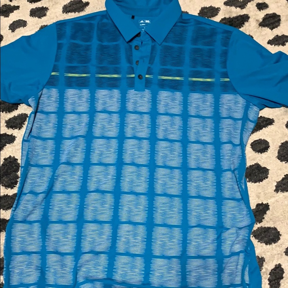 Mens adidas golf polo size XL climacool